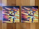 Judas Priest Firepower SIGNED vinyl RARE only 500 copies red/black orange/black