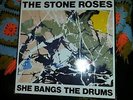 RARE,THE STONE ROSES ,SHE BANGS THE DRUMS, VINYL 12'' , 1988 ,ORE T6