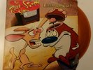 REN & STIMPY SHOW: Little Eediot  45 (orange vinyl) RARE