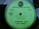 ELVIS PRESLEY. HEARTBREAK HOTEL. DEMO ONE-SIDED UK SINGLE