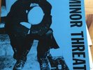 Minor Threat LP Dischord 12 Vinyl Straight Edge Original Black Flag Punk Hard