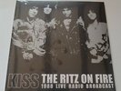 KISS - THE RITZ ON FIRE 1988 LIVE RADIO BROADCAST- 2LPs COLOR VINYL NEW & SEALED