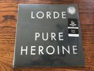 LORDE Pure Heroine CLEAR Vinyl LP Sealed Limited Edition of 1500 Newbury Comics
