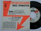 ``7`` Bruce Springsteen - Sandy / The E Street Shuffle - dt. CBS 3512 PROMO