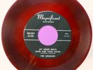 ARABIANS doowop 45 mint minus clear dark Burgundy MY HEART BEATS OVER & OVER F14