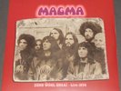 MAGMA Zühn Wol Ünsai Live 1974 GERMANY 2-LP new sealed GATEFOLD COVER jazz rock