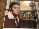 Elvis Where No One Stands Alone Pink Vinyl LP & Lisa Marie signed Lithograph