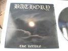 BATHORY - THE RETURN - 1985 Combat Original Vinyl 12'' LP Black METAL Hard Rock