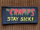 THE CRAMPS  stay sick AUFNÄHER Garage Punk Meteors Demented Are Go PATCH Misfits