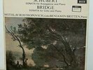 Decca SXL6426 - Schubert - Bridge - Cello Sonata - ROSTROPOVICH - BRITTEN - RARE