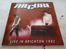 THE CURE   -  live in brighton 1982 -   2 X lp  WHITE  MARBLE VINYL