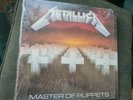 METALLICA Master of Puppets LP ELEKTRA 80s metal VG++ in shrink orig.