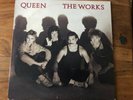 QUEEN THE WORKS -ORIGINAL PRESS LP + INNER  -VINYL = NEAR MINT