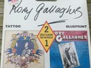 Rory Gallagher, Tattoo/ Blueprint double vinyl LP, Castle 1989