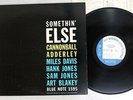 CANNONBALL ADDERLEY SOMETHIN' ELSE BLUE NOTE GXF-3001 Japan VINYL LP
