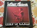 Luther Allison Live In Paris Free Bird Records Vinyl LP Chicago Blues