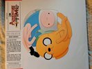 Adventure Time Soundtrack Vinyl on Split Blue/Orange. Cartoon Network.
