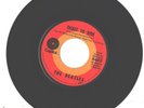 BEATLES--7'-RED/ORANGE LABEL 45--(TICKET TO RIDE/YES IT IS)---NEAR MINT