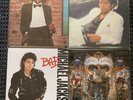 4 Michael Jackson Vinyl Albums: Off The Wall, Thriller, Bad, Dangerous