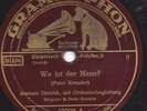 Marlene Dietrich mit Orchester Peter Kreuder : Wo ist der Mann ?