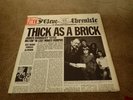 Jethro Tull Lp Thick As A Brick w Newspaper  Reprise