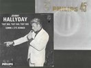 45t juke box  encart original France 373035 JOHNNY HALLYDAY comme l'été dernier