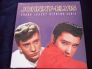 JOHNNY HALLYDAY QUAND JOHNNY REPREND ELVIS picture vinyl couleur VIOLET 1000 ex.