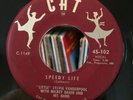 LITTLE SYLVIA VANDERPOOL & MICKEY BAKER 45 Speedy Life / Fine Love R&B on CAT