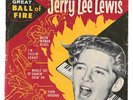 JERRY LEE LEWIS  GREAT BALL OF FIRE SUN ROCKABILLY BOPPER 45 E.P PICTURE SLEEVE