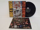 80s Heavy Rock GUNS N' ROSES appetite UK Vinyl LP + Inner Withdrawn Cover N Mint