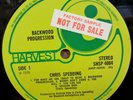 NO EMI  CHRIS SPEDDING BACKWOOD PROGRESSION UK ST HARVEST LP A1G/B1G INNER DEMO