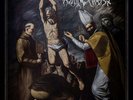 ROTTING CHRIST - The Heretics - Vinyl-LP - red black marbled Vinyl