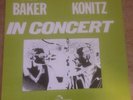 CHET BAKER*LEE KONITZ in concert 1982 US INDIA NAVIGATION VINYL LP