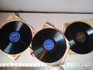 3 Disque 78 Tours Tino Rossi Petit Papa Noël chanson pour ma brune destin
