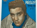 ELVIS PRESLEY- FRENCH BLUE LABEL EP