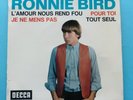 EP  DECCA RONNIE BIRD L'AMOUR NOUS REND FOU + 3 / MICKEY BAKER ET THE BLUE MEN