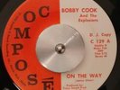 Rare Funk 45 with BREAKS  - BOBBY COOK - ON MY WAY on COMPOSE