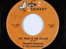 Northern Soul 45 - Frankie Redmond - No Man Is An Island - Lowery - mp3