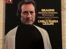 BRAHMS Complete Symphonies CARLO MARIA GIULINI 1stPress HMV 4LP Box MINT