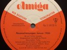AMIGA Werbeplatte Neuerscheinungen Januar 1966 Sp.U. 323 / 324