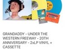 GRANDADDY-UNDER THE WESTERN FREEWAY  VINYL & Cassette Only 250 Of This Version
