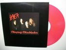 Slayer ?– Slaying Stockholm ** RARE   ** pink LP / white label ** machine head