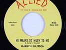 Northern Soul Garage 45 - Marilyn Mattson - He Means So Much To Me - Allied NM