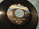 Frank Beverly and The Butlers - IF THAT'S WHAT YOU WANTED   R&B Soul 45rpm