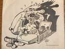 LARRY GROCE Junk Food Junkie PEACEABLE 45 Rick Griffin SLEEVE 1975 Novelty