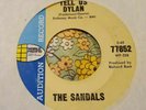 1966 Garage PEBBLES Classic 45 The Sandals Tell Us Dylan HEAR