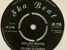 Roland Alphonso Nuclear Weapon /Stranger Cole Original Ska Beat 1966 Top copy