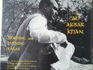 ALI AKBAR KHAN - MORNING AND EVENING RAGAS   CONNOISSEUR SOCIETY CS-1766 Stereo 