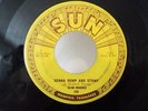 45 Slim Rhodes - Gonna Romp and Stomp / Bad Girl - Sun 238 - Rockabilly - VG+