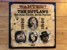 Waylon Jennings - Wanted  The Outlaws 1976 RCA APL1-1321 RE Jacket NM- Vinyl VG+